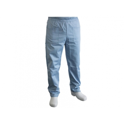OBLEČENÍ - bavlna / polyester - unisex XL světle modrá