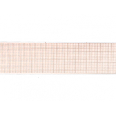 Tepelný papír EKG 60 x 30 mm x m role - oranžová mřížka