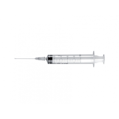 SYRINGES 3 KUSY S NEEDLE 21G - 20 ml excentrická LC
